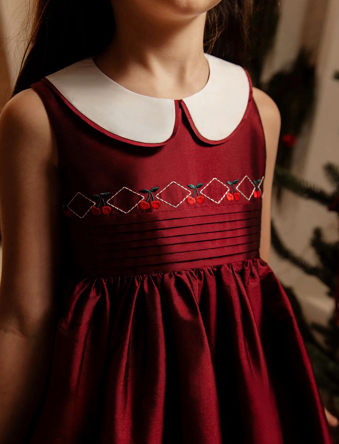 Noelle Cranberry Kiss Dress