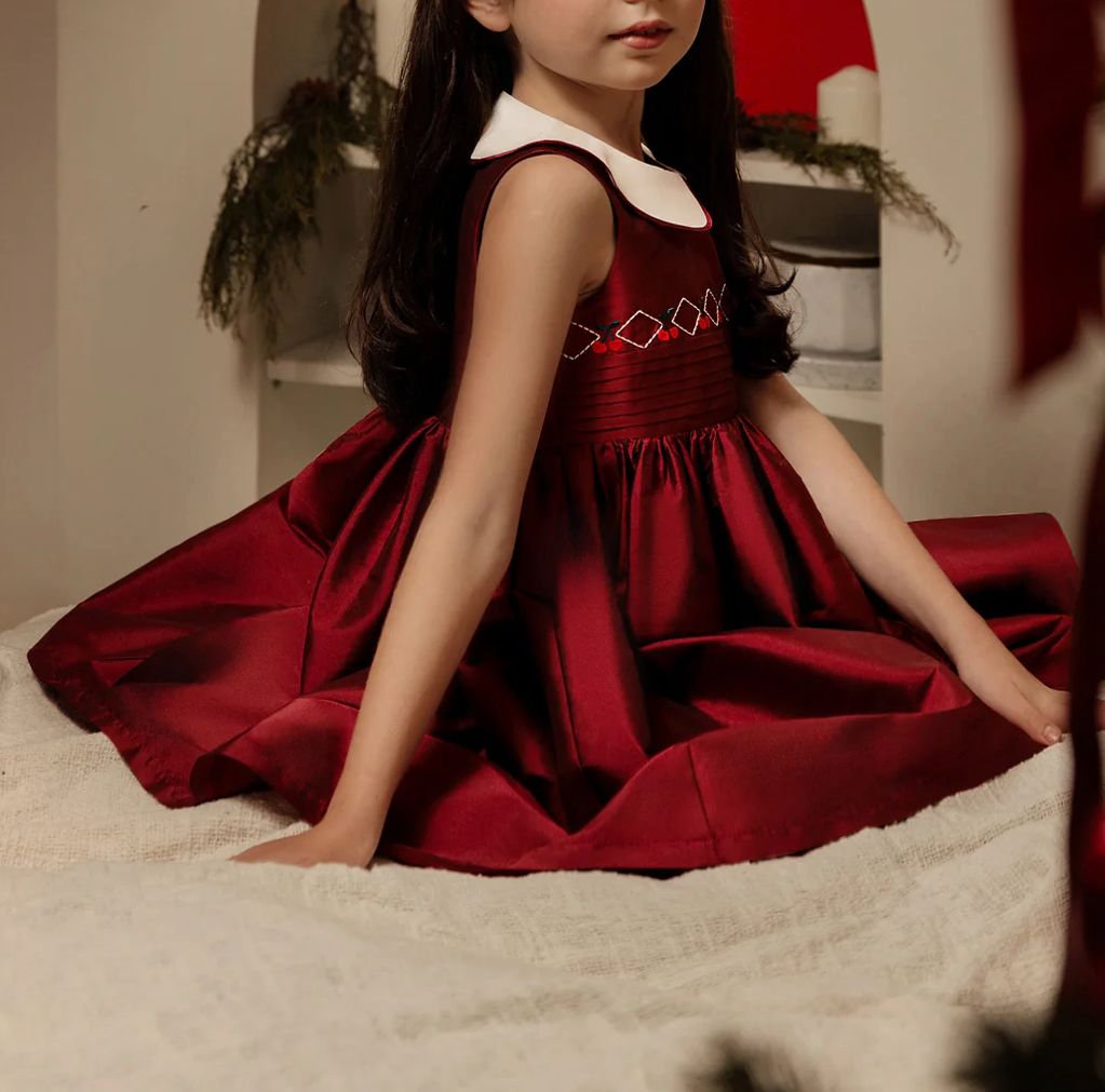 Noelle Cranberry Kiss Dress