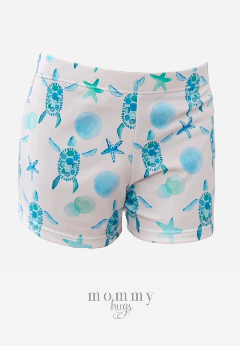 Pawican Seablue Swim Shorts