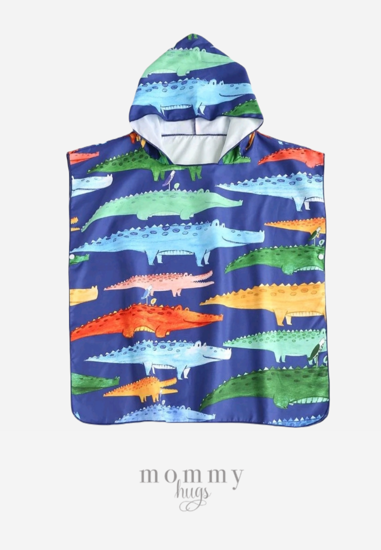 Crocs Poncho Hooded Swimwear