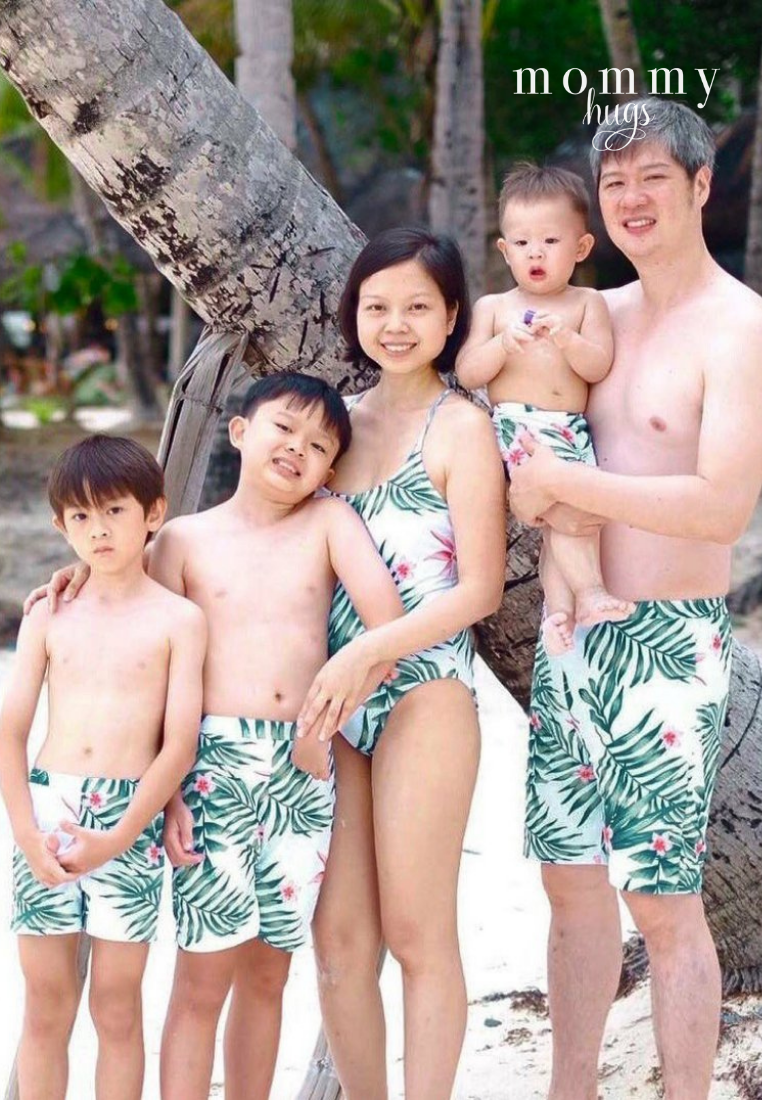 Family Set Green Palm