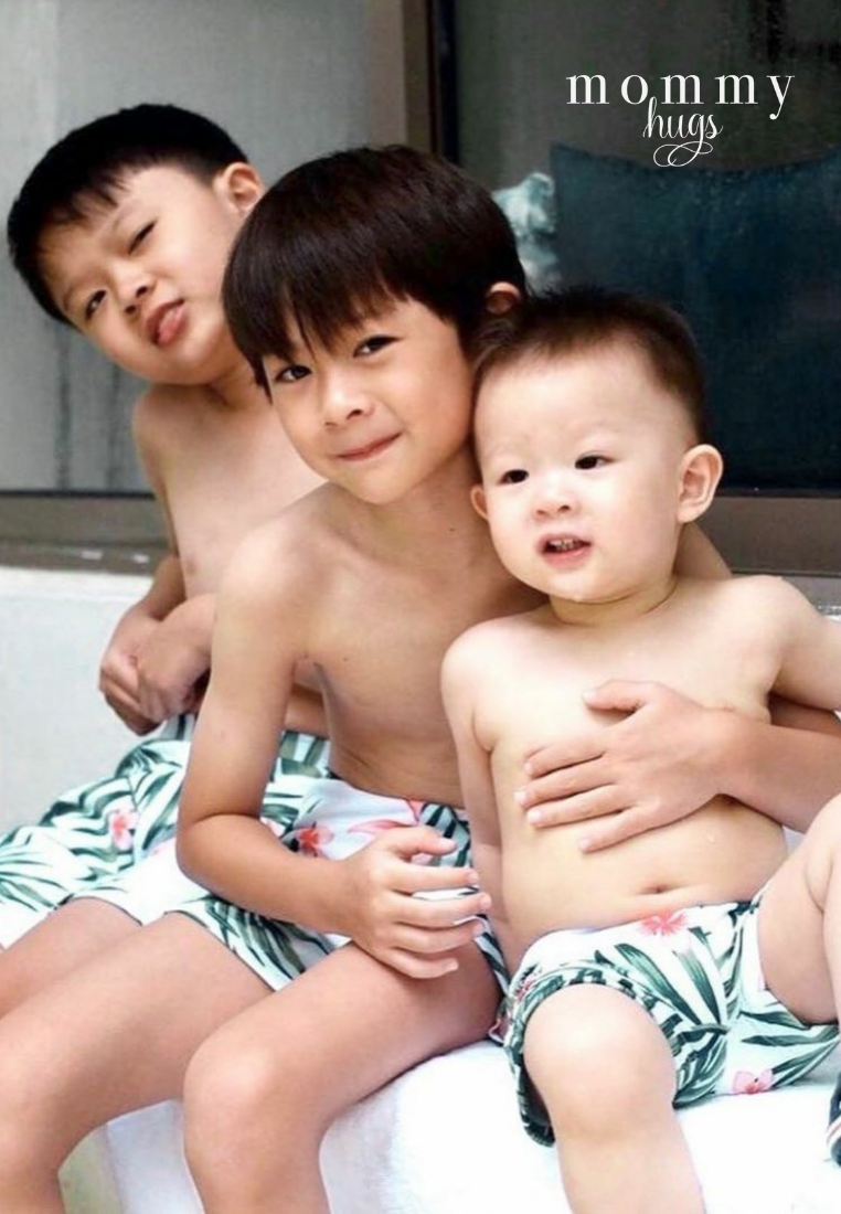 Family Set Green Palm