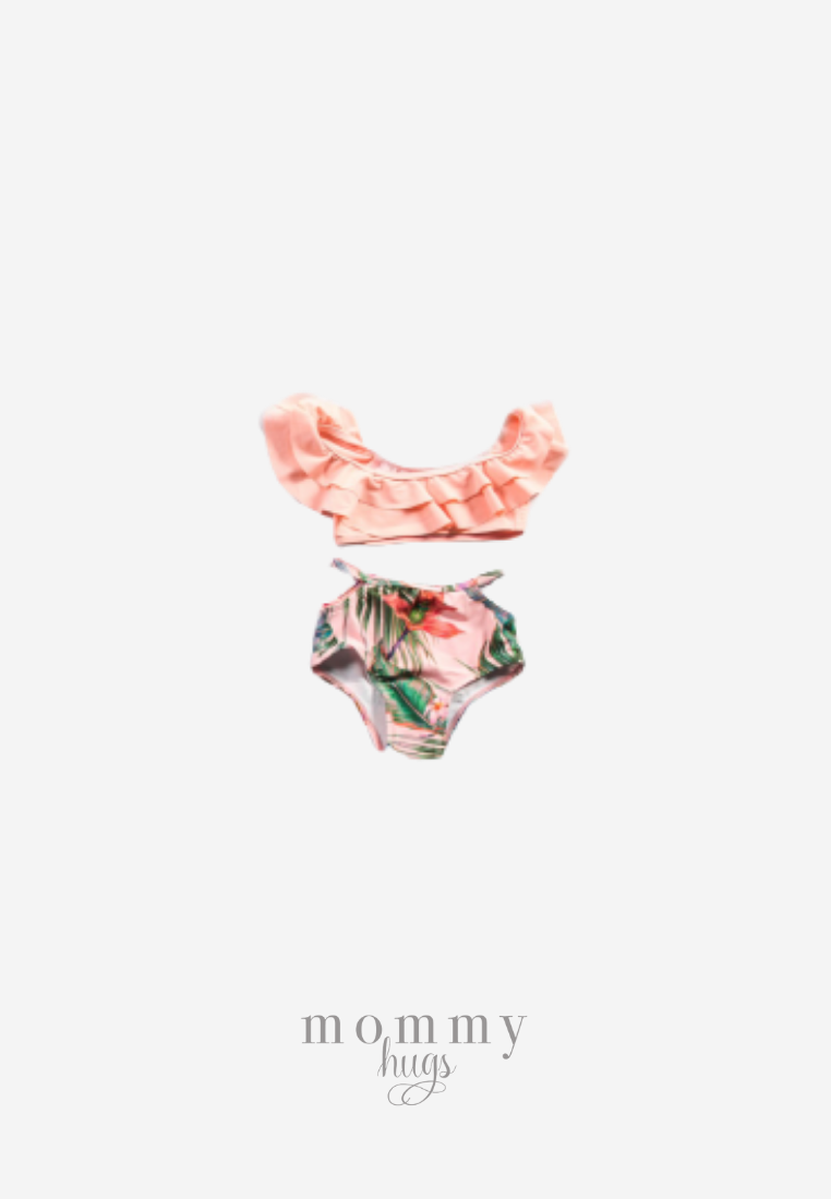 Family Set Pink Palm