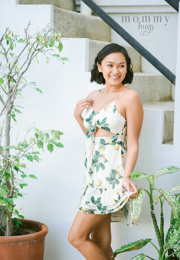 Resort Wear Lemon Dress
