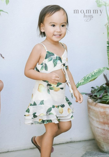 Resort Wear Lemon Dress – MommyHugs