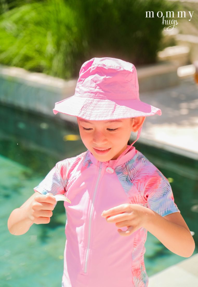 Magenta Bucket Hat for Kids