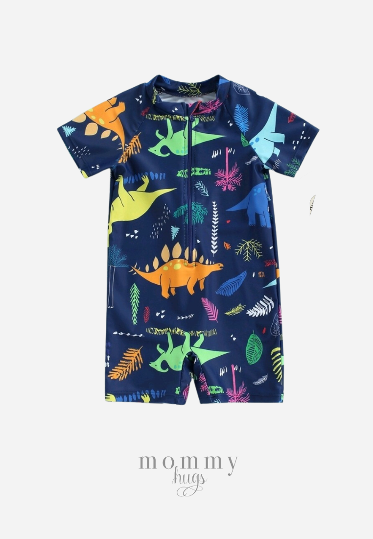 Dinosaur Invasion Rash Guard for Boys