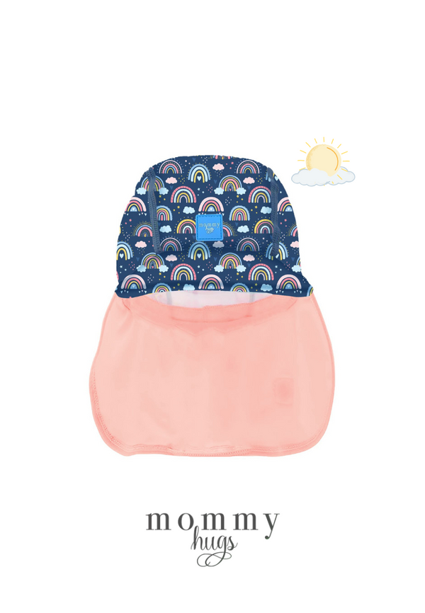 Beach Baby Sun Hat in Colorful Skies