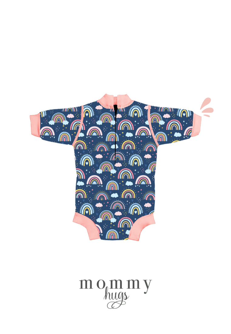 Beach Baby Wetsuit in Colorful Skies