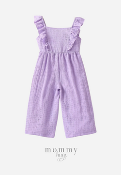 Plum playsuit top