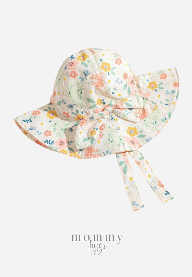 Summer Blooms Bucket Hat for Kids
