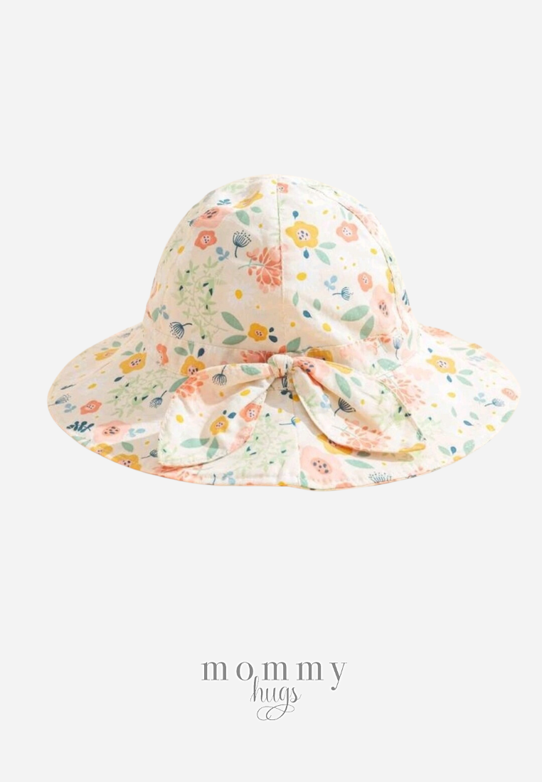 Summer Blooms Bucket Hat for Kids