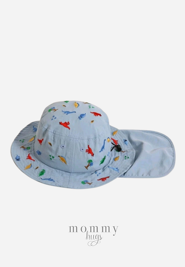Denim Sun Hat for Kids