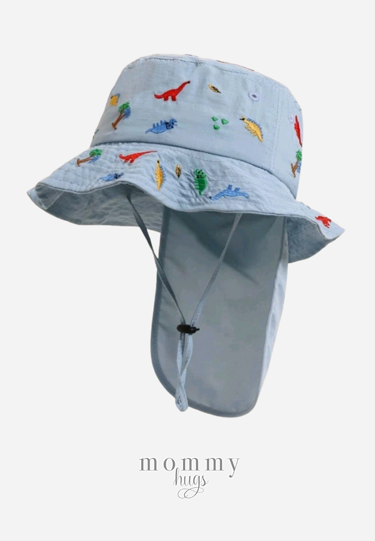 Denim Sun Hat for Kids