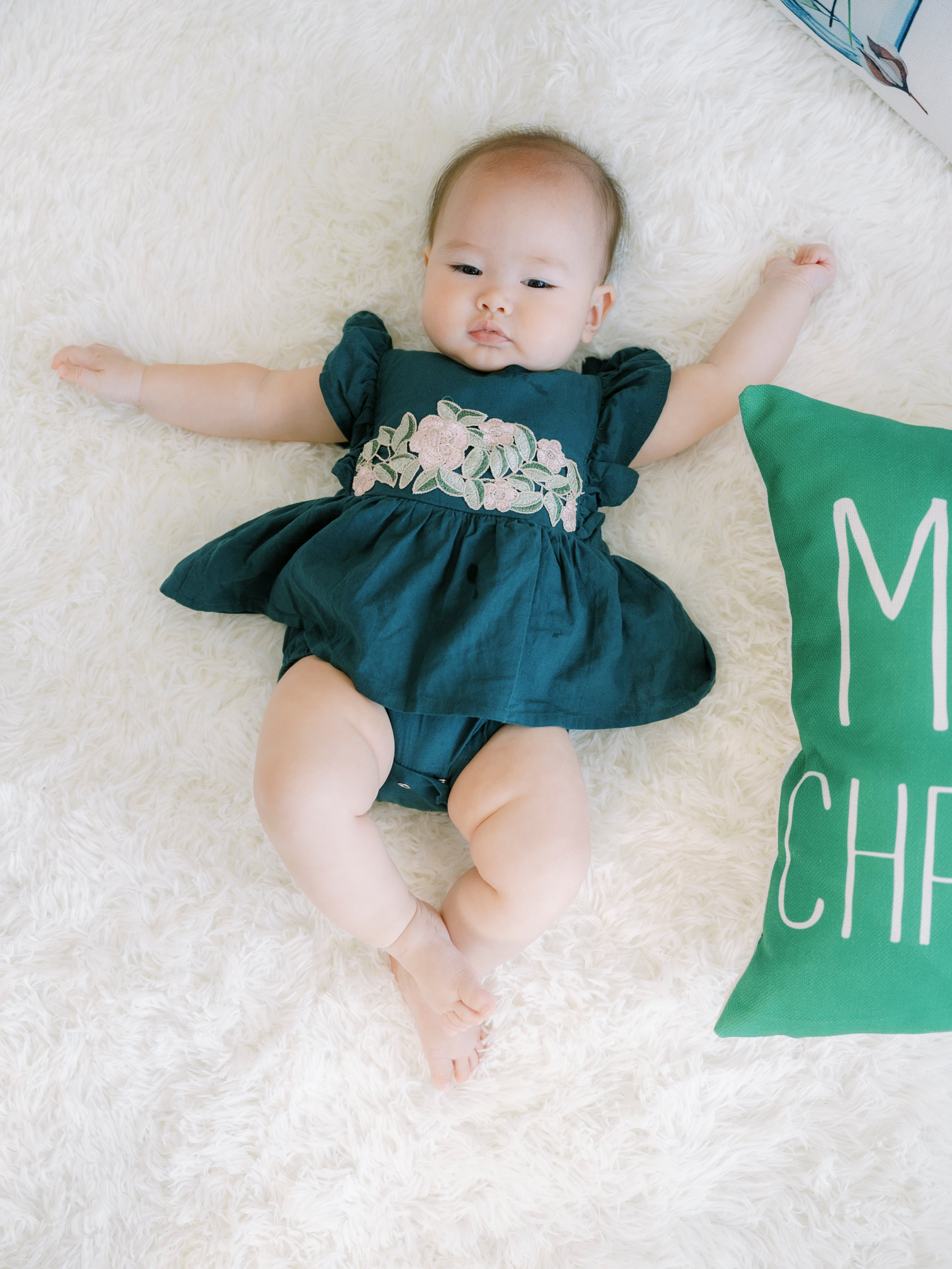 Forest Green String Dress / Polo