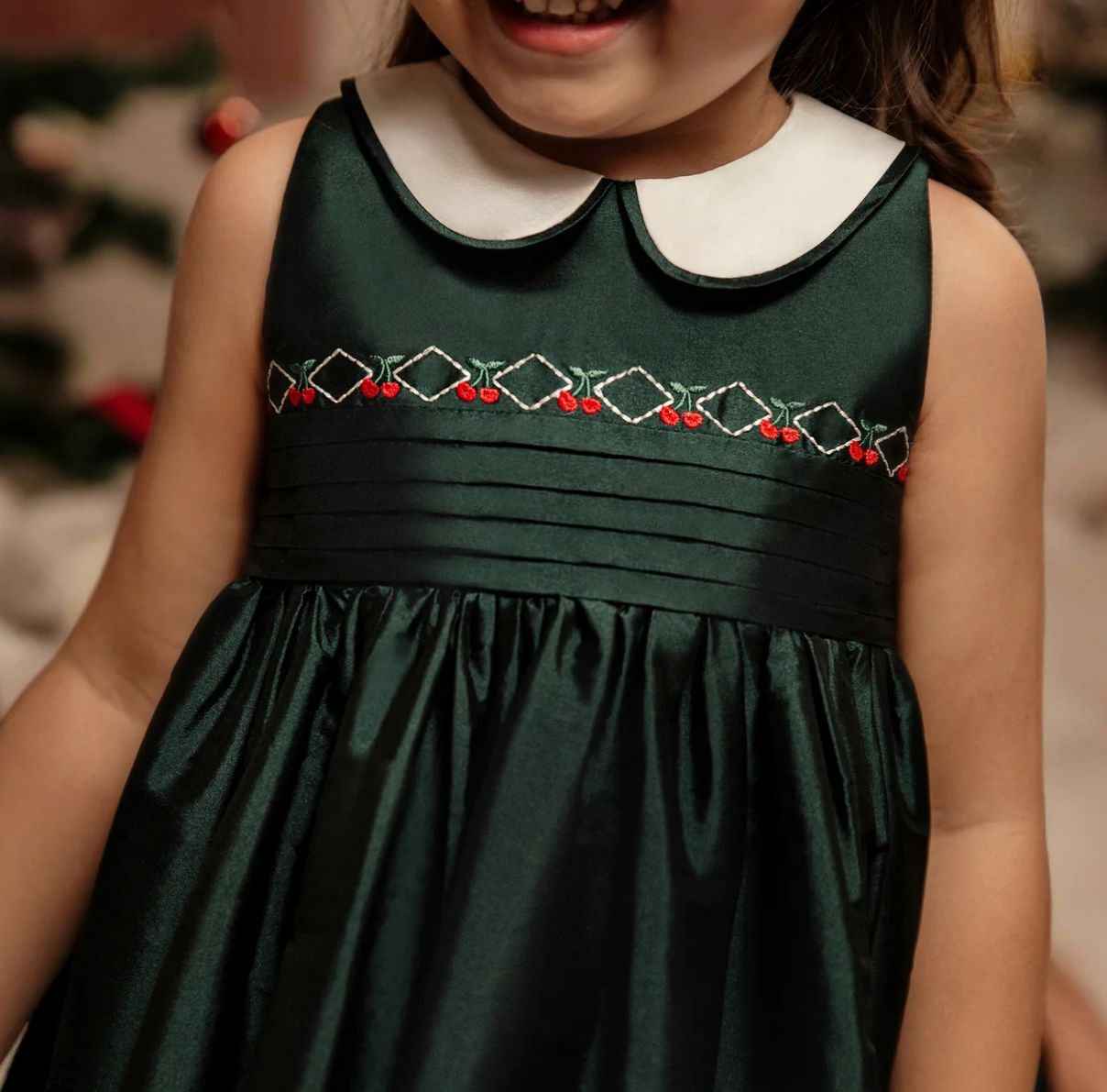 Noelle Winter Spruce Dress