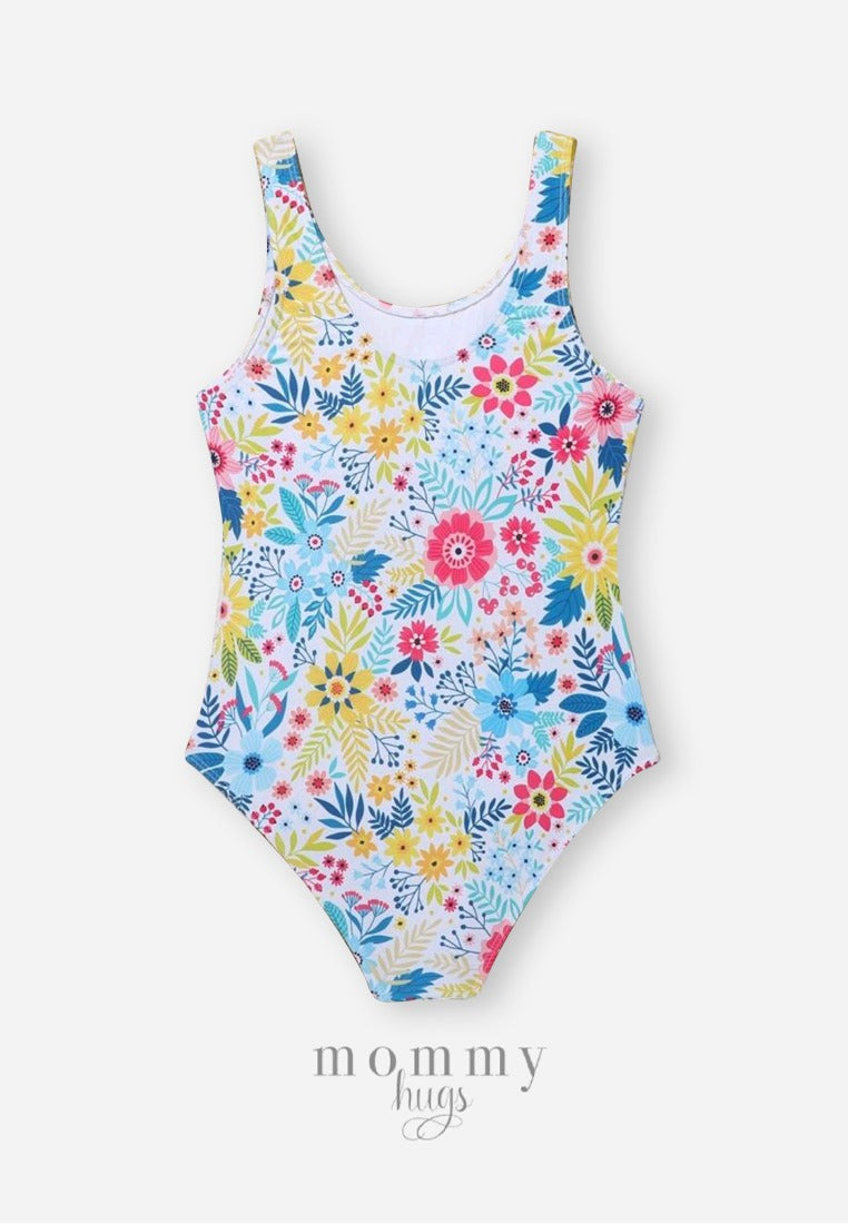 Summer Meadow Swimsuit Twinning