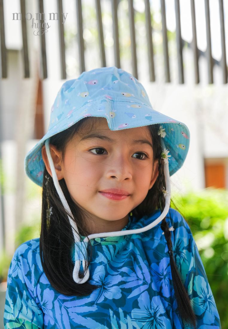 Blue Guppies Bucket Hat for Kids