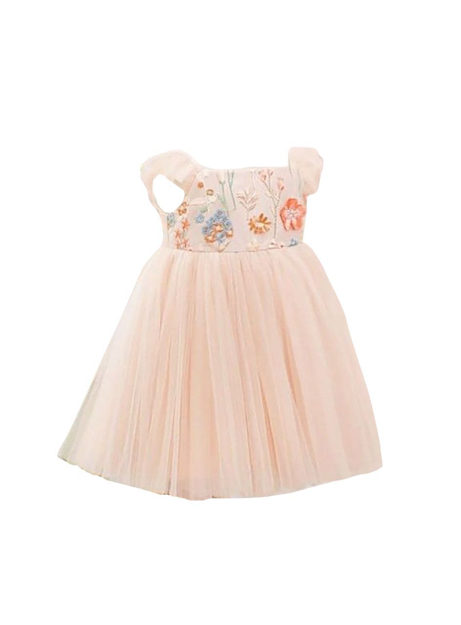 Floral Chiffon Cake Dress