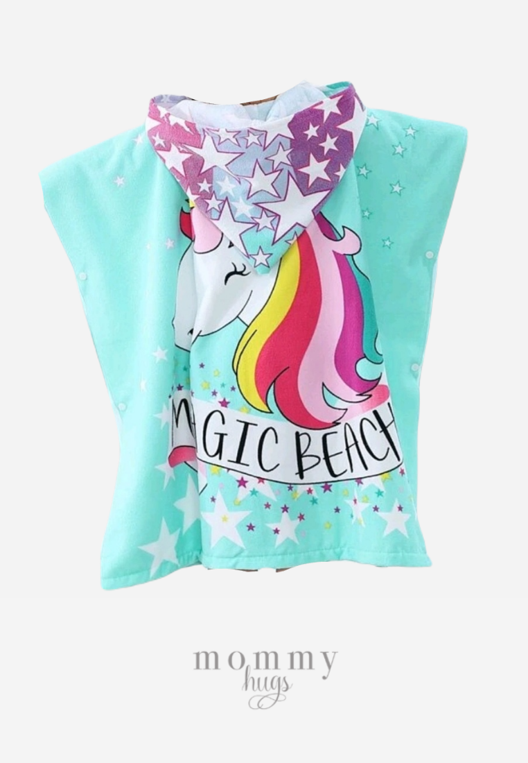 Magical Pony Poncho Hooded Towel