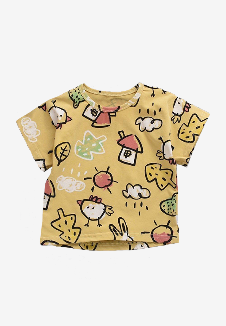 Happy Animals Print Shirt