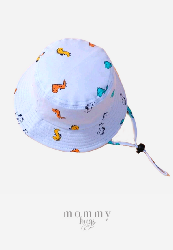 Baby Dino Bucket Hat for Boys - One Size