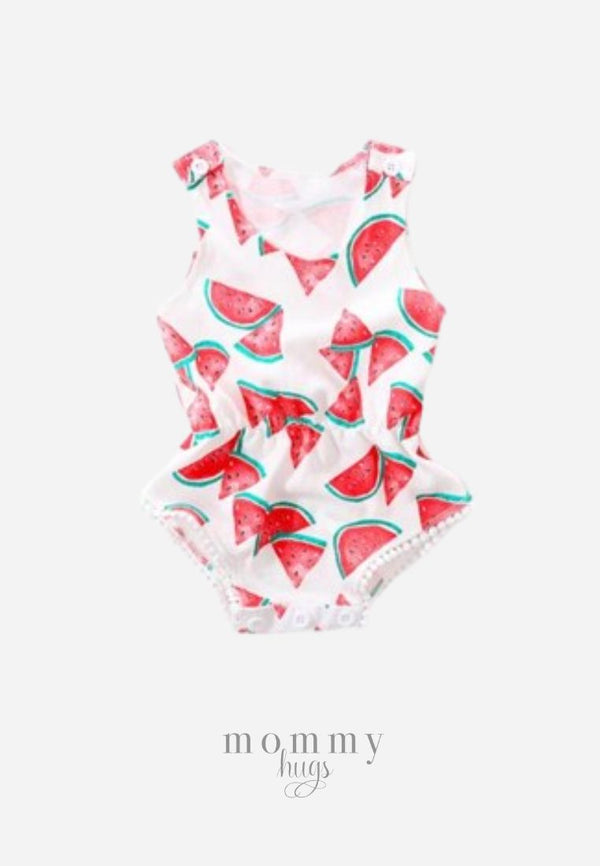 Yummy Watermelon Romper for Babies