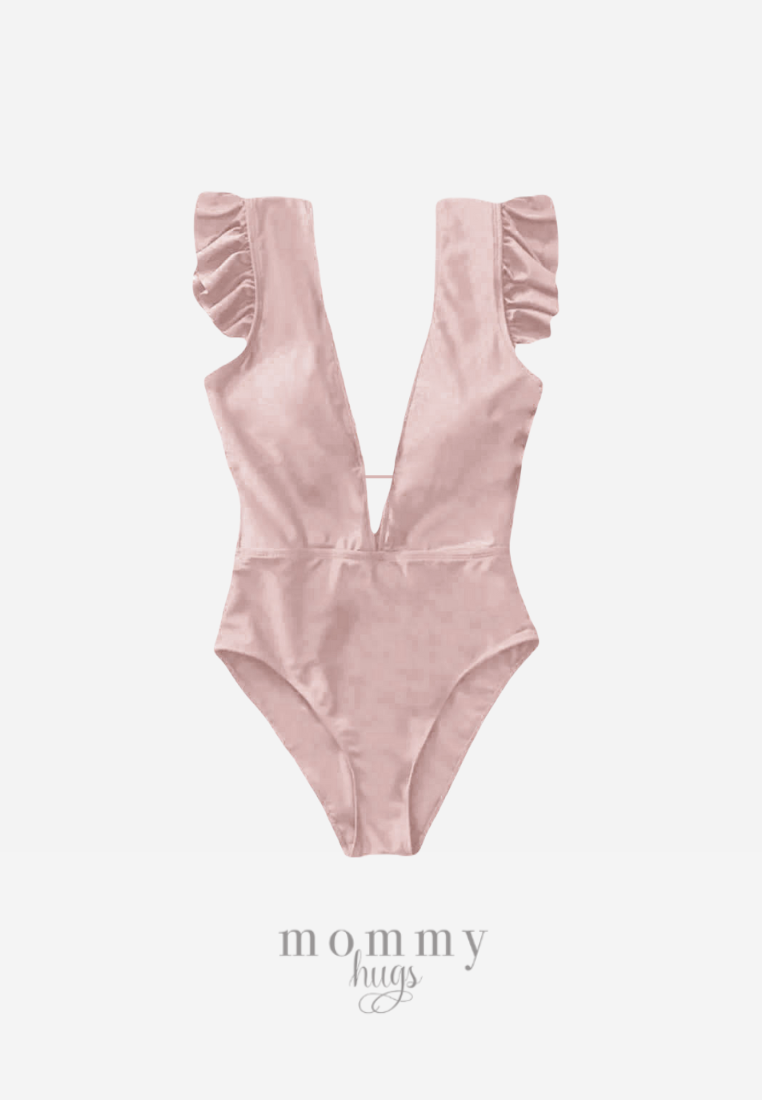 Glam in Pink Twinning Swimwear