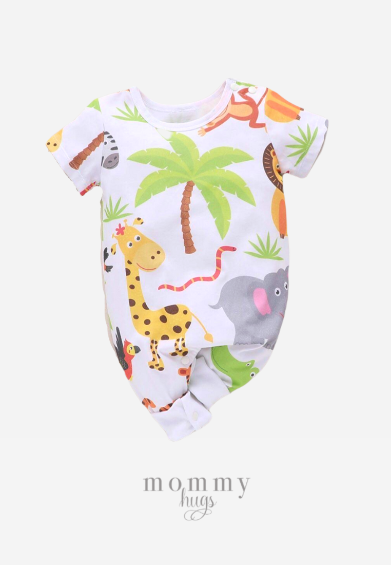 Safari Animals Onesie Unisex