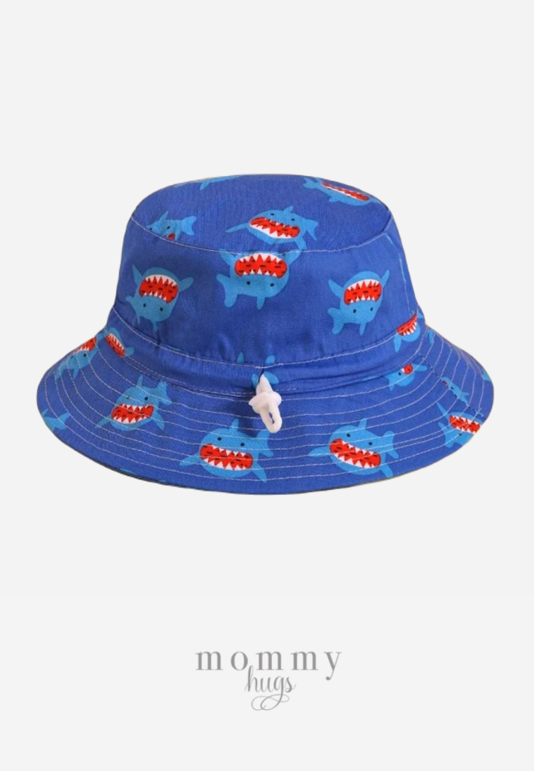 Shark Attack Bucket Hat for Boys - One Size