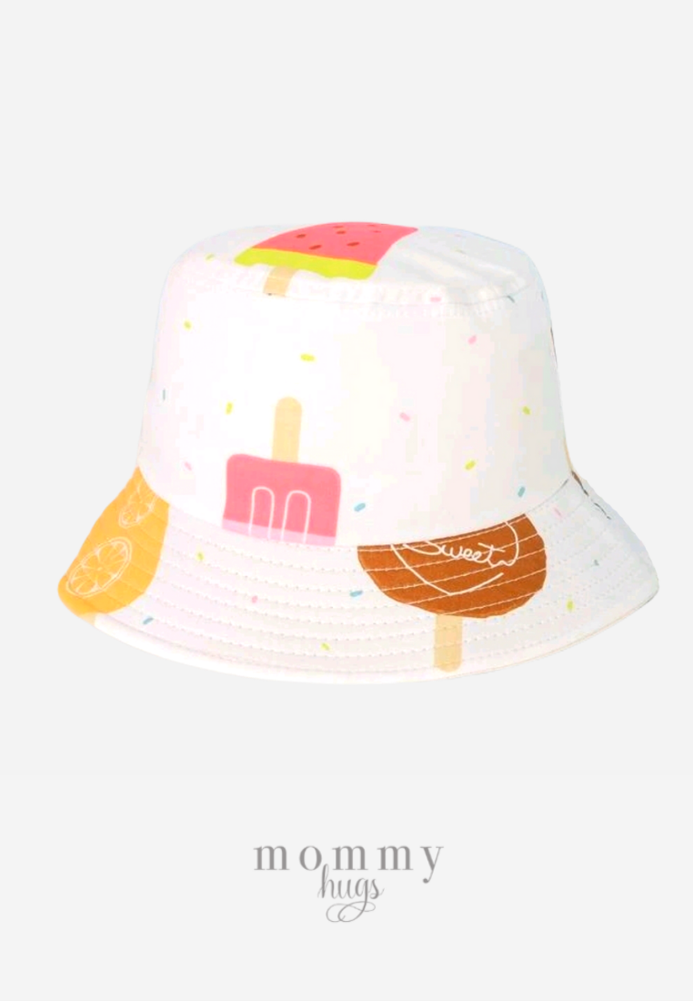 Ice Lollies Bucket Hat for Toddlers - One size