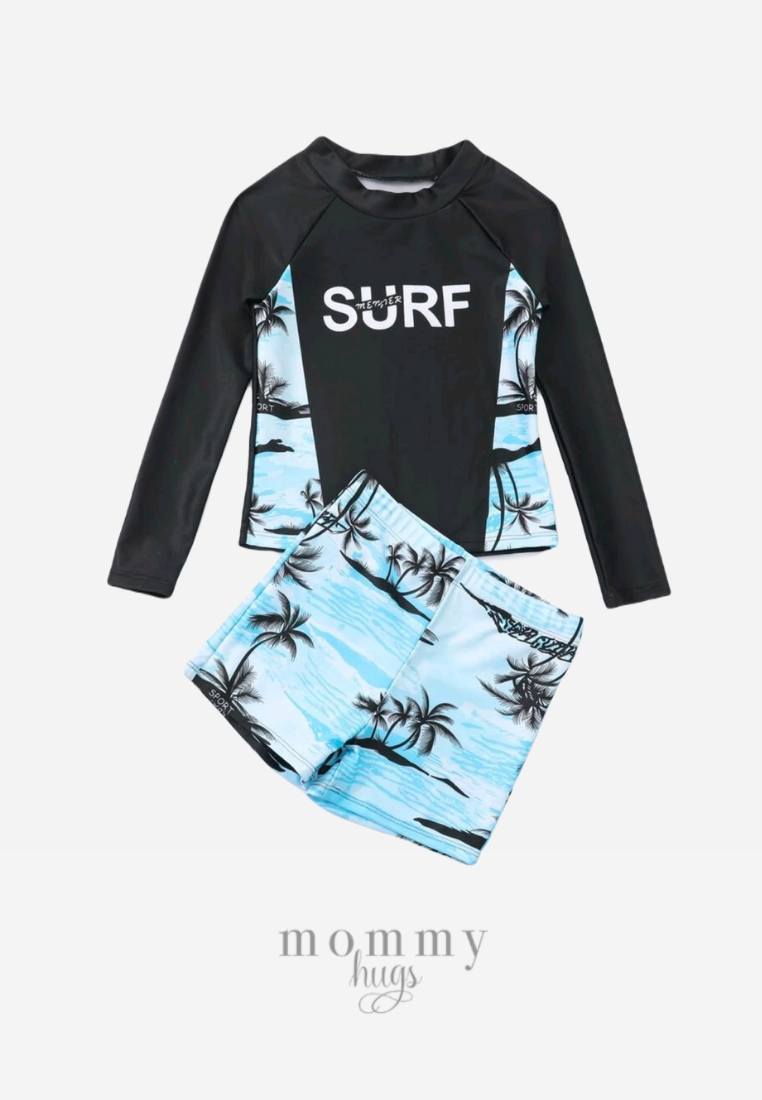 Surf Season Swimming Long Sleeves Rash Guard