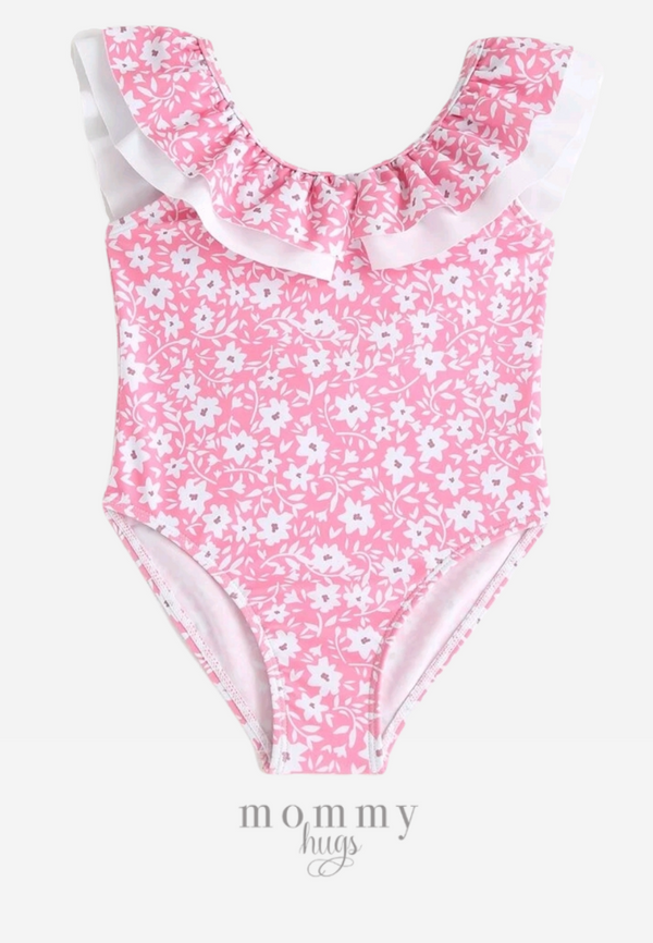 Pink Garden Swimwear for Girls