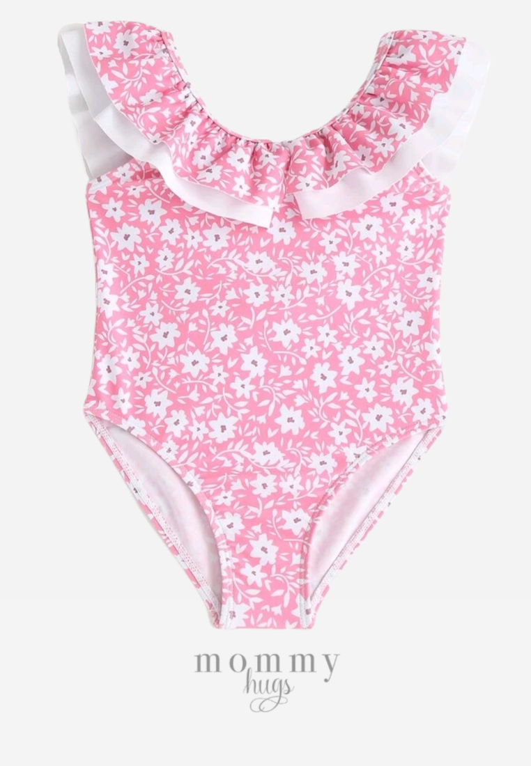 Pink Garden Swimwear for Girls