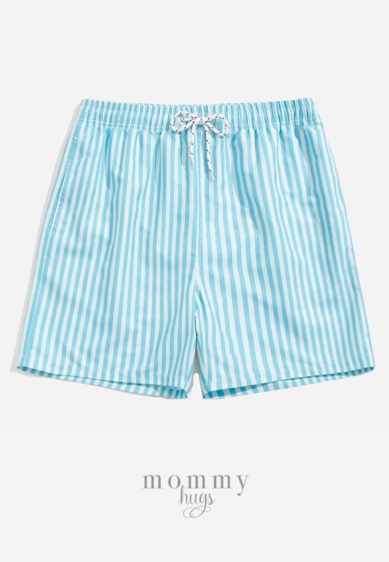 Blue Skies Pin Swim Shorts Daddy Version