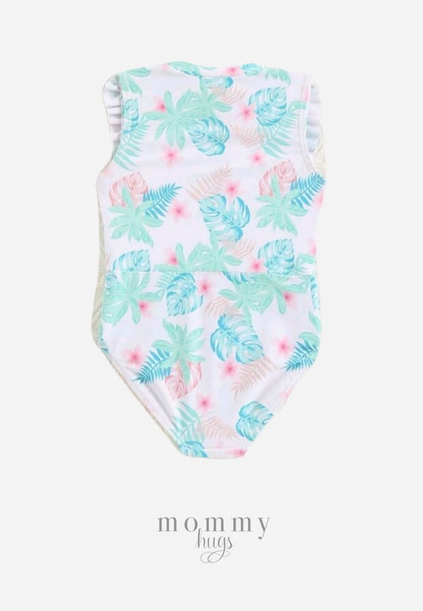 Mint Palm Florid for Baby Girls