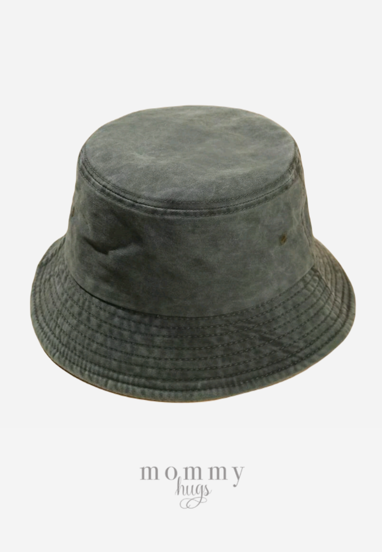 Olive Green Bucket Hat for Women