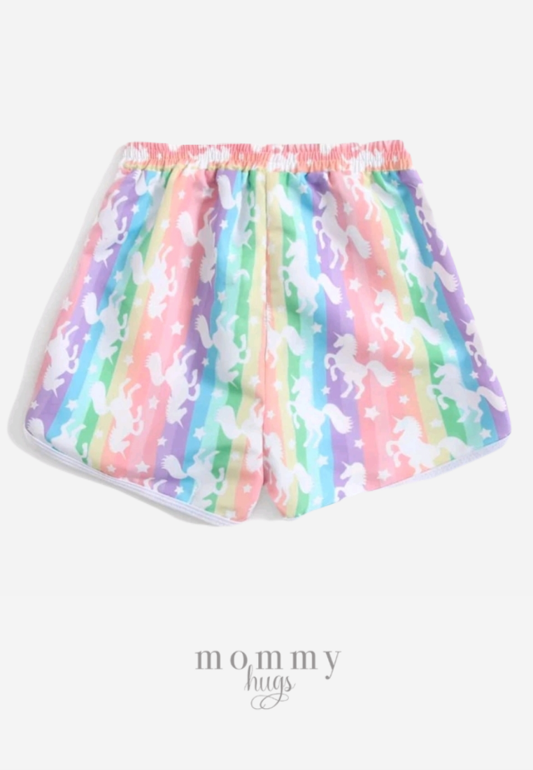 Unicorn Bright Swim Shorts