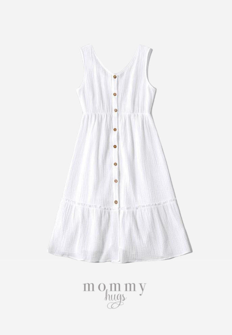 White Weaves Two Resort Dress