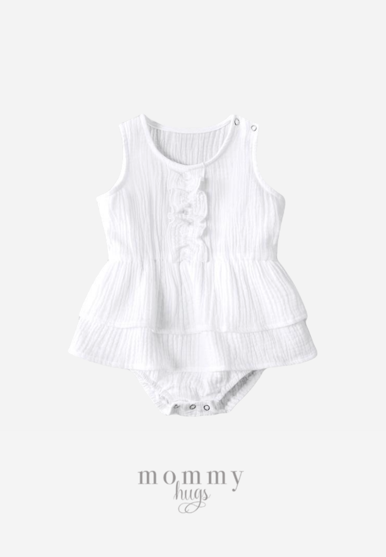 White Weaves Two Resort Dress