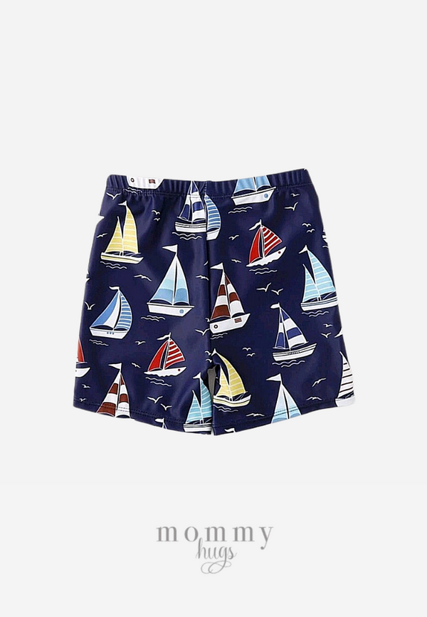 Let's go Sailing Swimshorts for Boys
