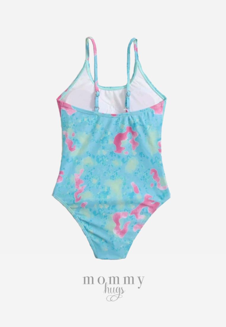 Retro Love One Piece Swimwear  for Pre-teens/Teens