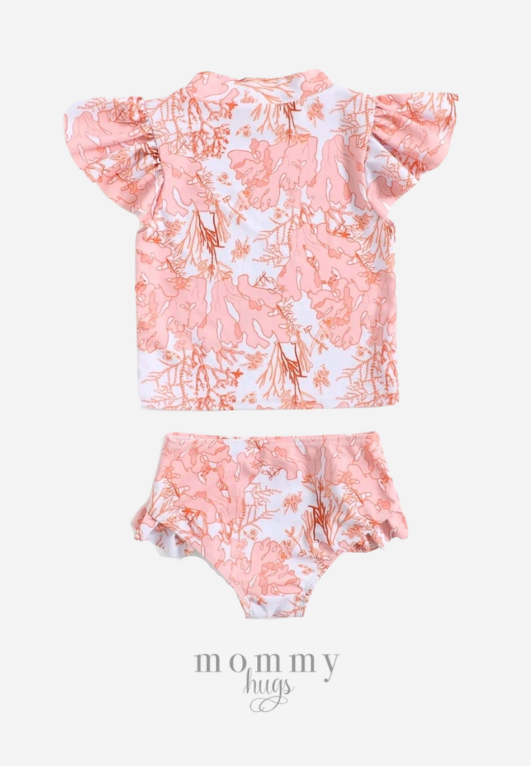 Pink Corals Swimwear for Girls
