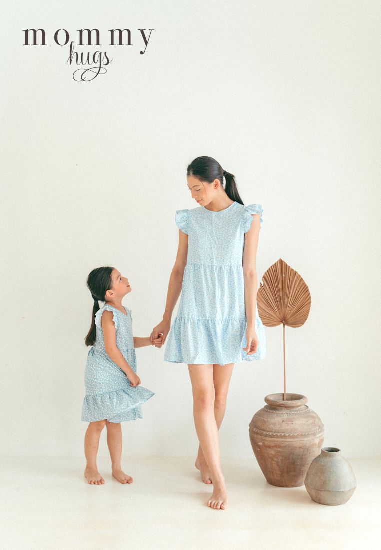 Snowflake Eve Dress Mom and Daughter