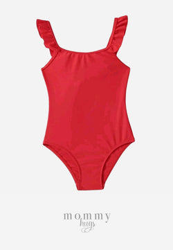 Bow Red Swimwear