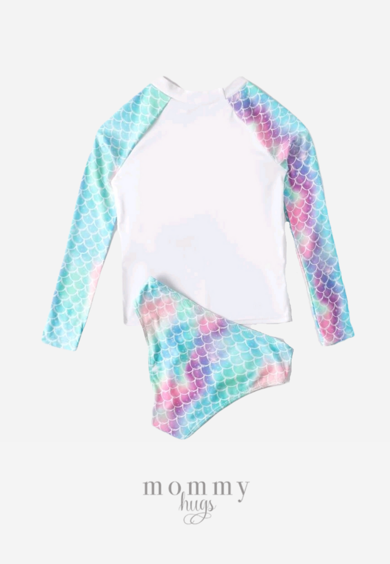 Fantasy Mermaid Long Sleeves Rash Guard