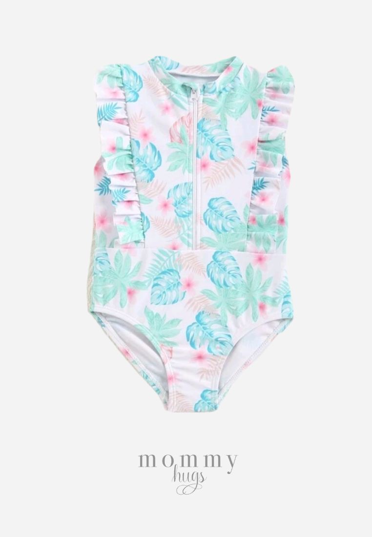 Mint Palm Florid for Baby Girls