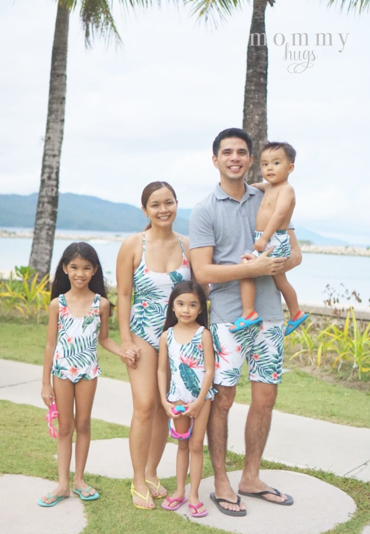 Family Set Green Palm