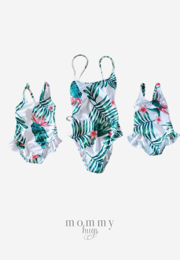 Family Set Green Palm