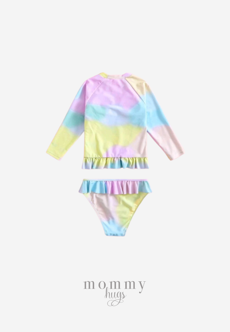 Watercolor Skies Rash guard